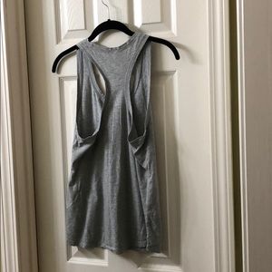 Fabletics Tops - EUC Fabletics Racerback Gray Workout Tank Medium Fabletics Tops - EUC Fabletics Racerback Gray Workout Tank Medium